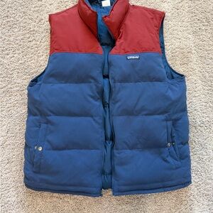 Patagonia Two-Tone Red and Blue Vest